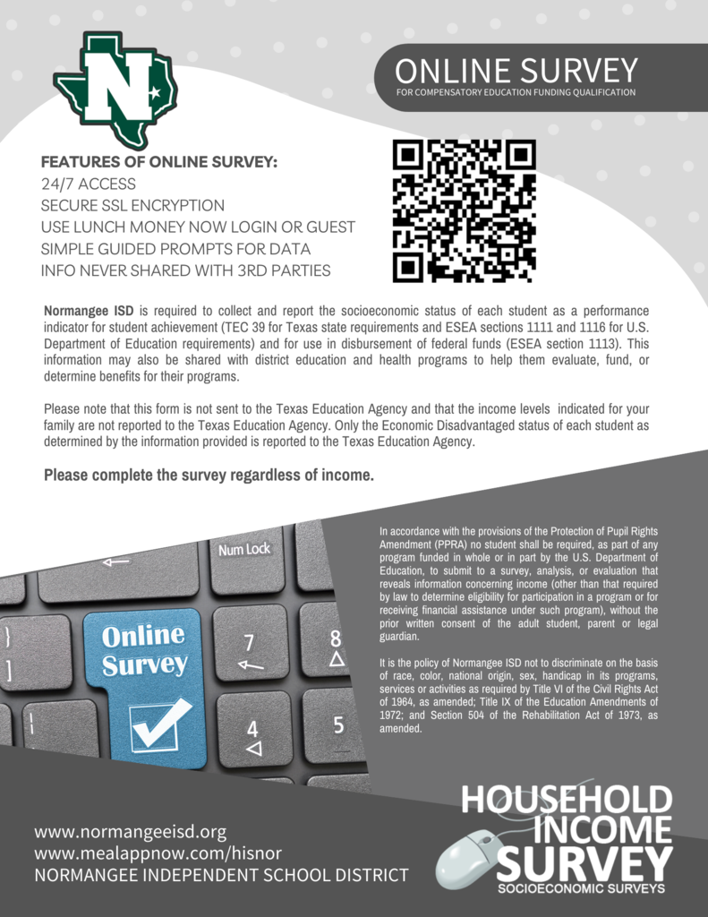 Household Income Survey  Information Sheet 