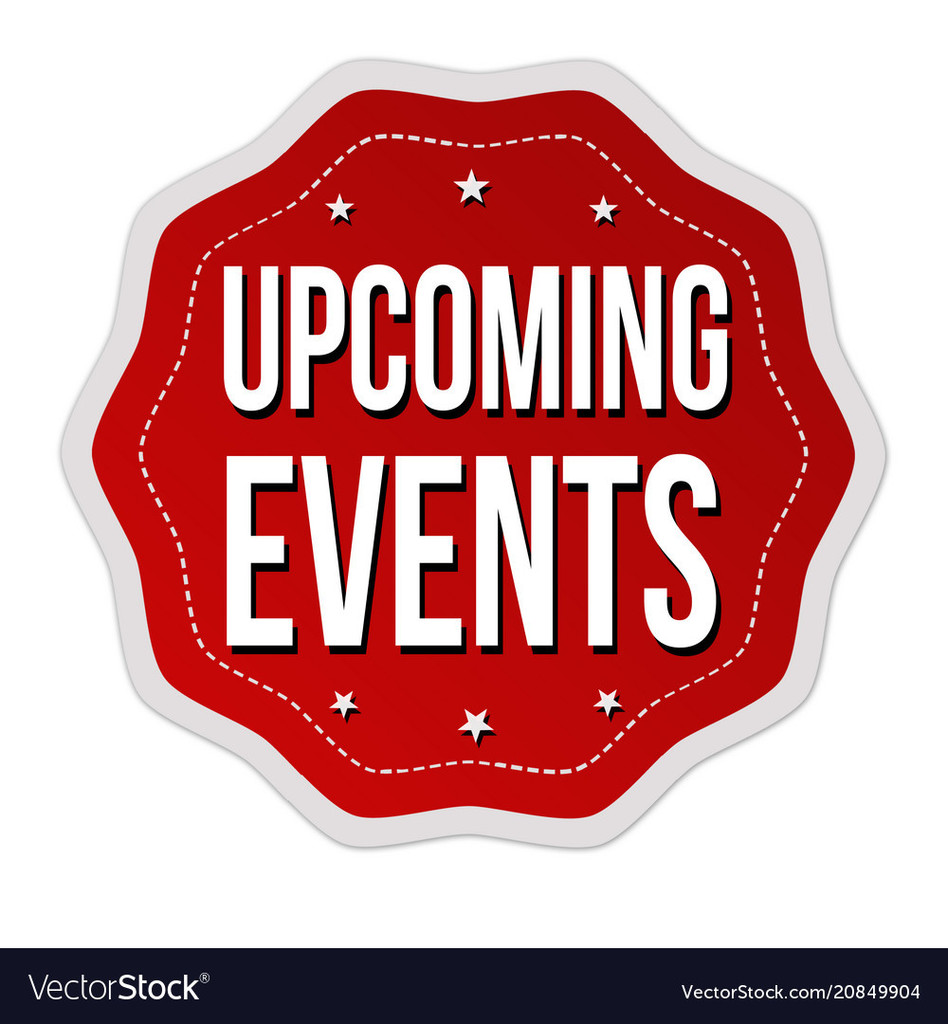 upcoming events red 
