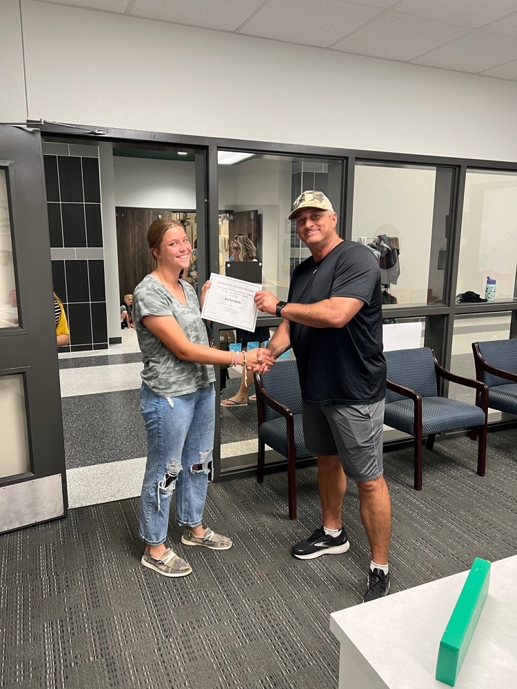 Alexis Kizer - one of the best students on campus