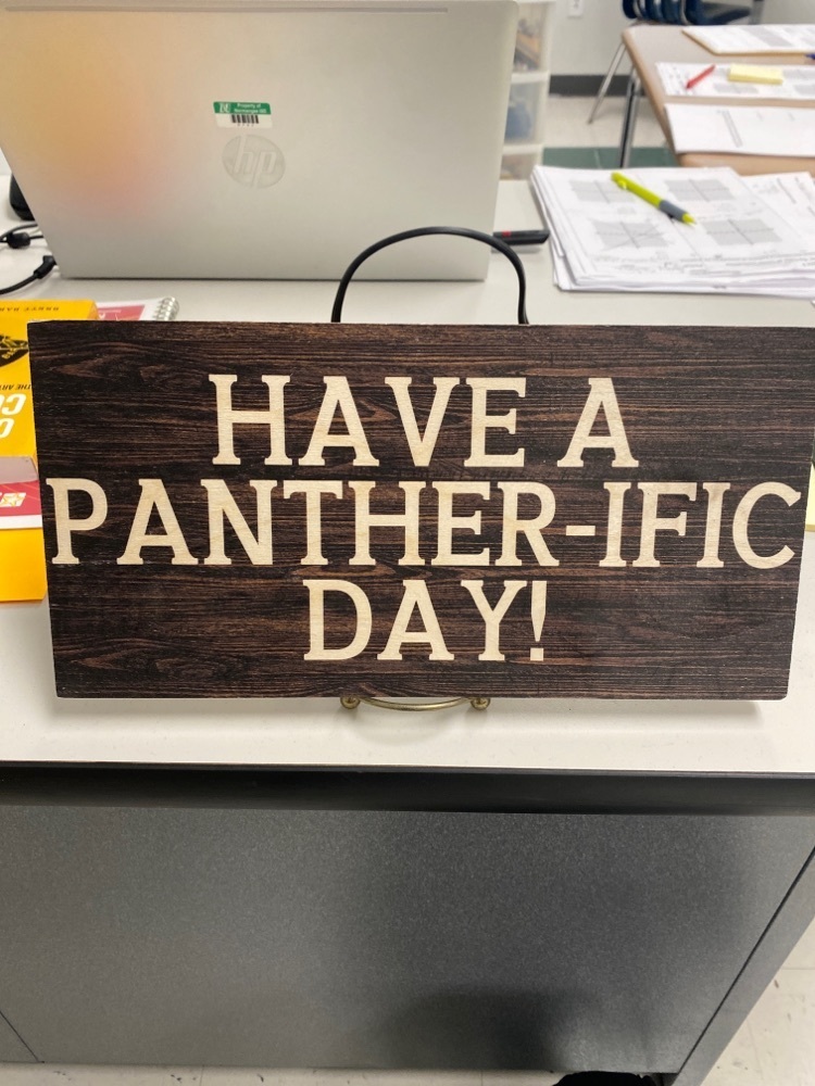 Panther-ific day? 