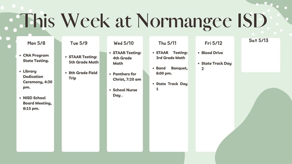 Live Feed Normangee ISD